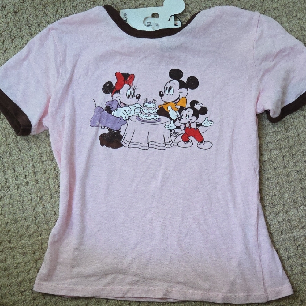 Mickey and Minnie T-Shirt Harry Lambert For Zara X Disney